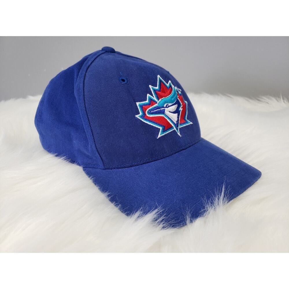 Vintage Toronto Blue Jays Adjustable Starter Hat Baseball Cap Pro Replica Blue‎